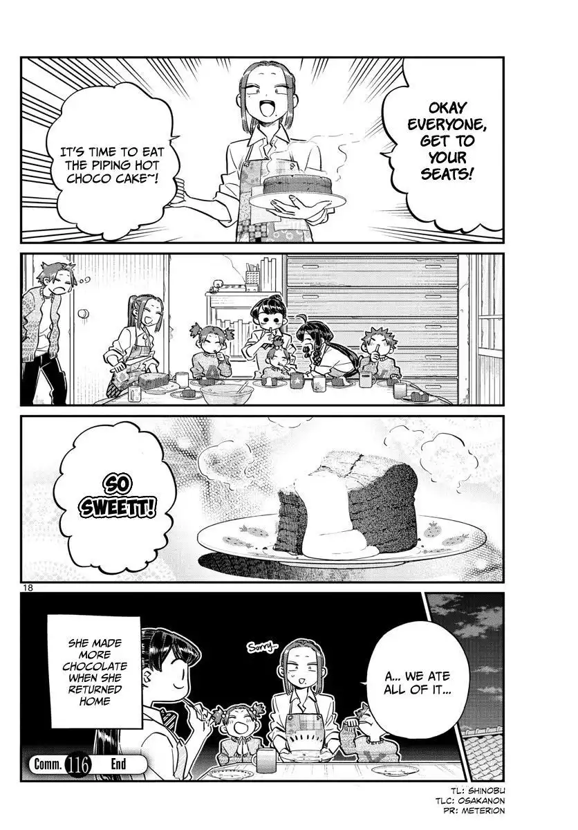 Komi-san wa Komyushou Desu Chapter 116 18